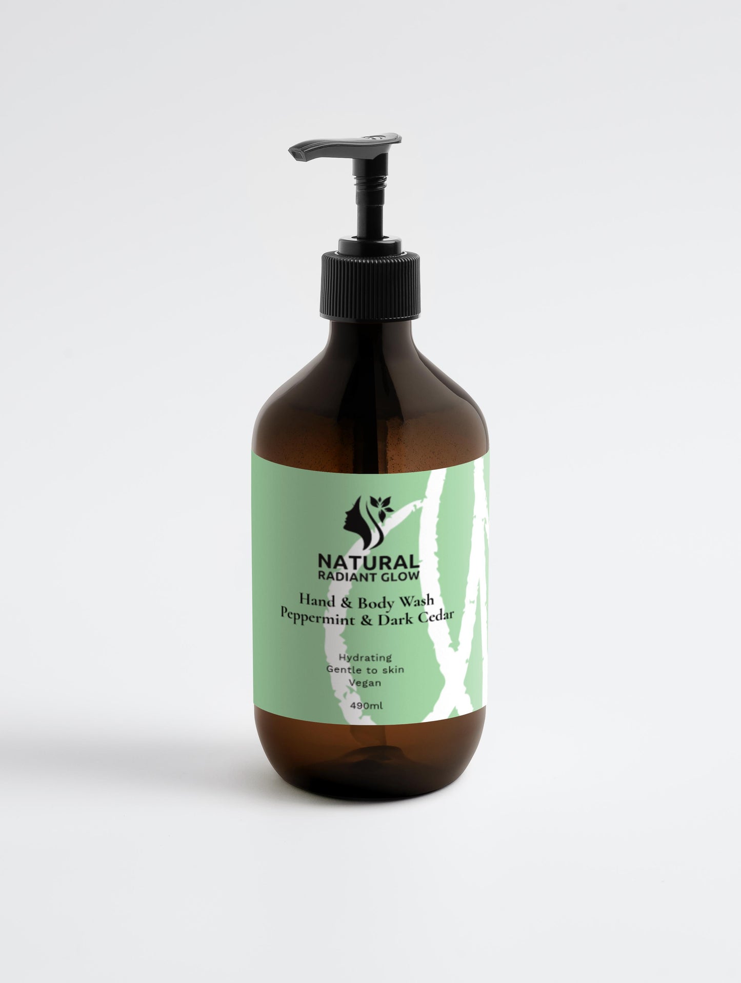 Peppermint & Dark Cedar Hand & Body Wash